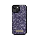 Guess Rhinestone Metal Logo - Etui iPhone 15 (różowy)