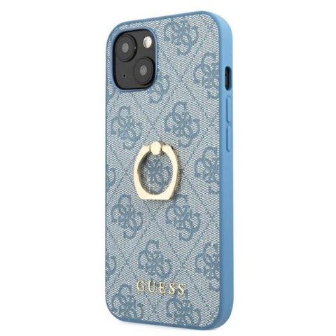 Guess 4G Ring Case - Etui iPhone 13 mini (niebieski) Guess 4G Ring Case - Etui iPhone 13 mini (niebieski)