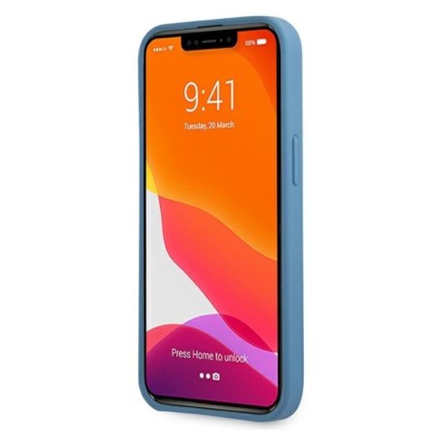 Guess 4G Ring Case - Etui iPhone 13 mini (niebieski) Guess 4G Ring Case - Etui iPhone 13 mini (niebieski)