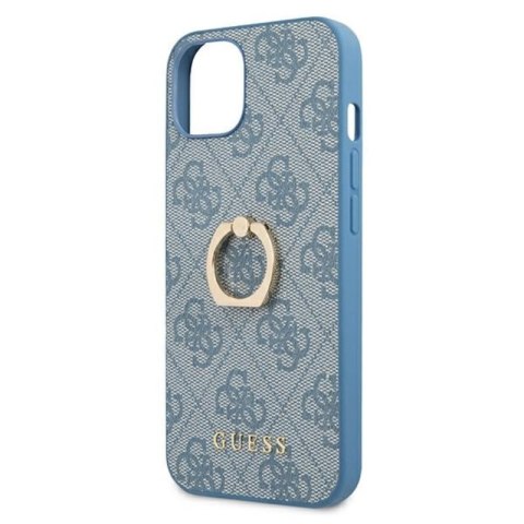 Guess 4G Ring Case - Etui iPhone 13 mini (niebieski) Guess 4G Ring Case - Etui iPhone 13 mini (niebieski)