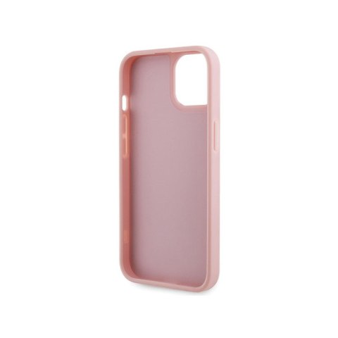 Guess Rhinestone Triangle - Etui iPhone 14 Plus (różowy) Guess Rhinestone Triangle - Etui iPhone 14 Plus (różowy)