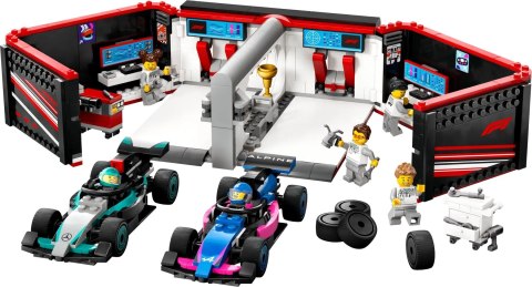 LEGO CITY 60444 F1 Garaż i bolidy Mercedes-AMG i Alpine LEGO CITY 60444 F1 Garaż i bolidy Mercedes-AMG i Alpine