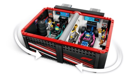 LEGO CITY 60444 F1 Garaż i bolidy Mercedes-AMG i Alpine LEGO CITY 60444 F1 Garaż i bolidy Mercedes-AMG i Alpine