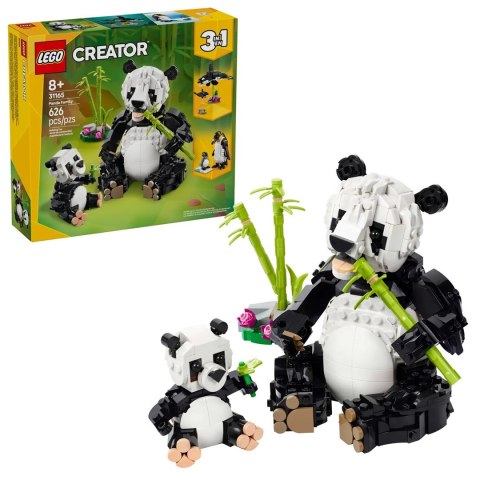 LEGO CREATOR 31165 Dzikie zwierzęta: rodzina pand LEGO CREATOR 31165 Dzikie zwierzęta: rodzina pand