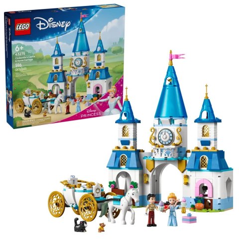LEGO DISNEY PRINCESS 43275 Zamek Kopciuszka i kareta LEGO DISNEY PRINCESS 43275 Zamek Kopciuszka i kareta
