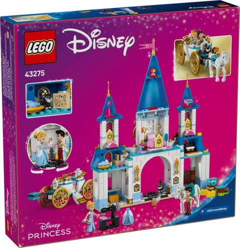 LEGO DISNEY PRINCESS 43275 Zamek Kopciuszka i kareta LEGO DISNEY PRINCESS 43275 Zamek Kopciuszka i kareta