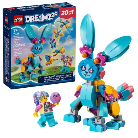 LEGO DREAMZZZ 71488 Kreatywne zwierzęce przygody Bunchu LEGO DREAMZZZ 71488 Kreatywne zwierzęce przygody Bunchu