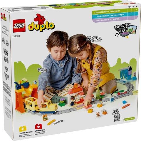 LEGO DUPLO TOWN 10428 Duplo Duży interaktywny pociąg miejski LEGO DUPLO TOWN 10428 Duplo Duży interaktywny pociąg miejski