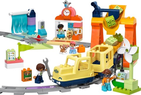 LEGO DUPLO TOWN 10428 Duplo Duży interaktywny pociąg miejski LEGO DUPLO TOWN 10428 Duplo Duży interaktywny pociąg miejski