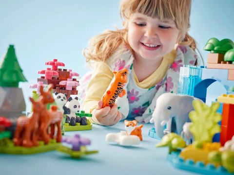 LEGO DUPLO TOWN 10446 Rodziny dzikich zwierząt 3w1 LEGO DUPLO TOWN 10446 Rodziny dzikich zwierząt 3w1