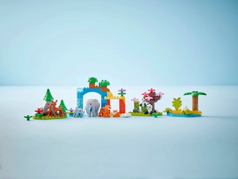 LEGO DUPLO TOWN 10446 Rodziny dzikich zwierząt 3w1 LEGO DUPLO TOWN 10446 Rodziny dzikich zwierząt 3w1