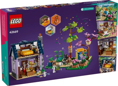 LEGO FRIENDS 42669 Dom pszczelarzy i kwiatowy ogród LEGO FRIENDS 42669 Dom pszczelarzy i kwiatowy ogród