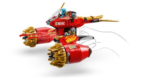 LEGO NINJAGO 71830 Burzowy jeździec-mech Kaia LEGO NINJAGO 71830 Burzowy jeździec-mech Kaia