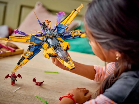 LEGO NINJAGO 71833 Ras i burzowy superodrzutowiec Arina LEGO NINJAGO 71833 Ras i burzowy superodrzutowiec Arina