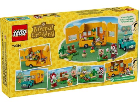 LEGO ANIMAL CROSSING 77054 Leif i jego karawan oraz sklep ogrodniczy LEGO ANIMAL CROSSING 77054 Leif i jego karawan oraz sklep ogrodniczy