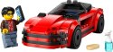 LEGO CITY 60448 Czerwony samochód sportowy