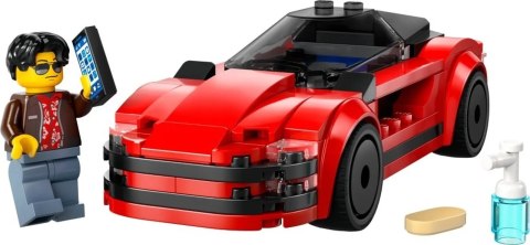 LEGO CITY 60448 Czerwony samochód sportowy LEGO CITY 60448 Czerwony samochód sportowy
