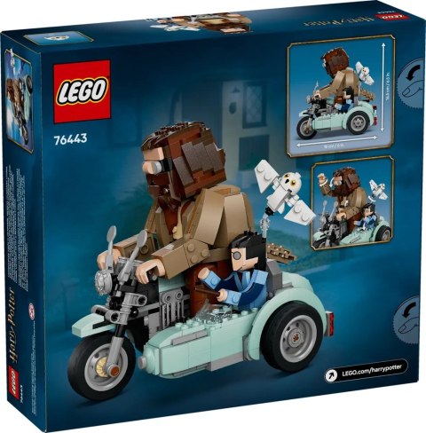LEGO HARRY POTTER 76443 Przejażdżka motocyklowa Hagrida i Harry'ego LEGO HARRY POTTER 76443 Przejażdżka motocyklowa Hagrida i Harry'ego