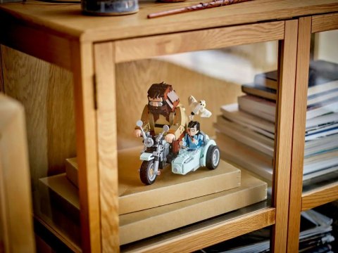LEGO HARRY POTTER 76443 Przejażdżka motocyklowa Hagrida i Harry'ego LEGO HARRY POTTER 76443 Przejażdżka motocyklowa Hagrida i Harry'ego