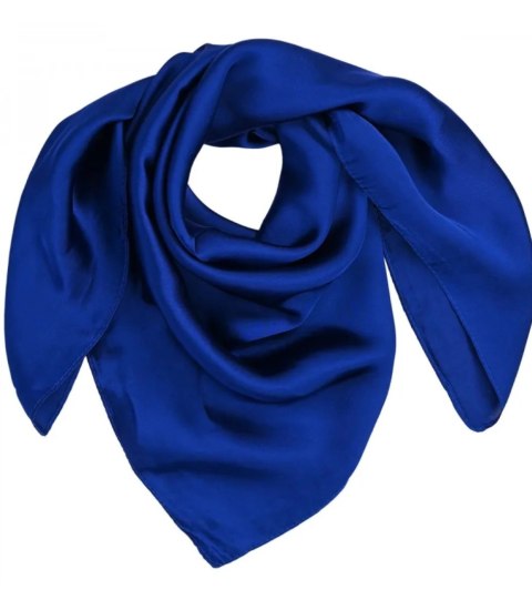 Delikatna gładka chusta chustka szal jednokolorowa elegancka 70x70 cm (Niebieski) Delikatna gładka chusta chustka szal jednokolorowa elegancka 70x70 cm (Niebieski)