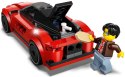 LEGO CITY 60448 Czerwony samochód sportowy