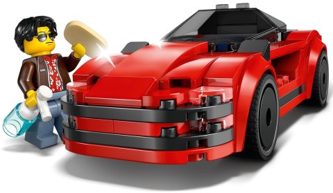 LEGO CITY 60448 Czerwony samochód sportowy LEGO CITY 60448 Czerwony samochód sportowy