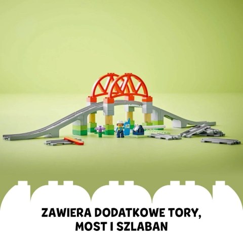 LEGO DUPLO TOWN 10426 Most i tory kolejowe - zestaw rozszerzający LEGO DUPLO TOWN 10426 Most i tory kolejowe - zestaw rozszerzający