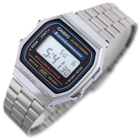 ZEGAREK UNISEX CASIO A168WA-1A - VINTAGE + BOX ZEGAREK UNISEX CASIO A168WA-1A - VINTAGE + BOX