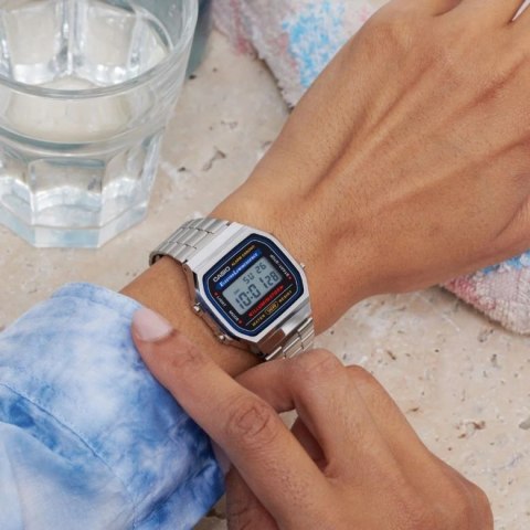 ZEGAREK UNISEX CASIO A168WA-1A - VINTAGE + BOX ZEGAREK UNISEX CASIO A168WA-1A - VINTAGE + BOX