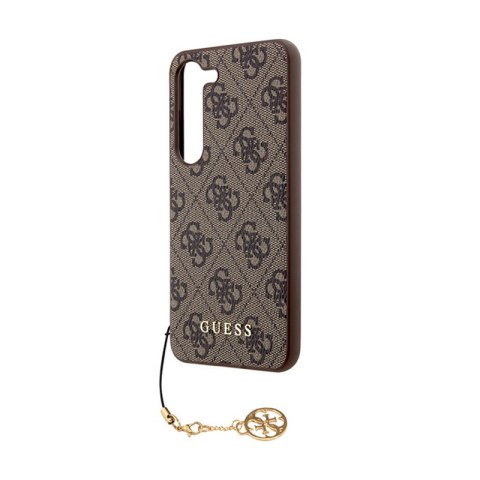 Guess 4G Charms Collection - Etui Samsung Galaxy S24 (brązowy) Guess 4G Charms Collection - Etui Samsung Galaxy S24 (brązowy)