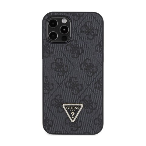 Guess Crossbody 4G Metal Logo - Etui iPhone 12 / iPhone 12 Pro (czarny) Guess Crossbody 4G Metal Logo - Etui iPhone 12 / iPhone 12 Pro (czarny)