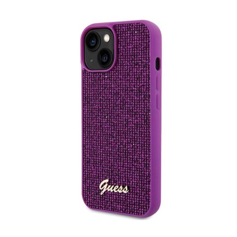 Guess Disco Metal Script - Etui iPhone 15 (fuksja) Guess Disco Metal Script - Etui iPhone 15 (fuksja)