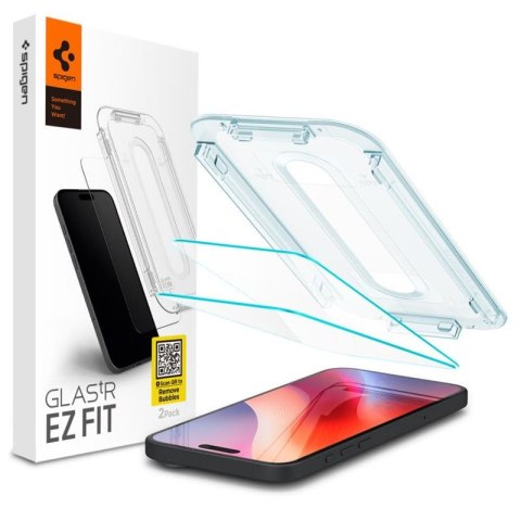 Spigen GLAS.TR EZ FIT 2-Pack - Szkło hartowane do iPhone 16 Pro 2 szt Spigen GLAS.TR EZ FIT 2-Pack - Szkło hartowane do iPhone 16 Pro 2 szt