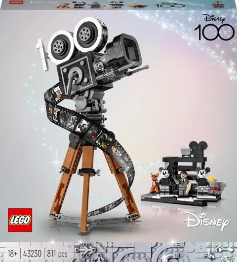 LEGO Disney Kamera Walta Disneya Zestaw Klocki 43230 LEGO Disney Kamera Walta Disneya Zestaw Klocki 43230