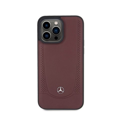 Mercedes Leather Urban Line - Etui iPhone 15 Pro Max (czerwony) Mercedes Leather Urban Line - Etui iPhone 15 Pro Max (czerwony)