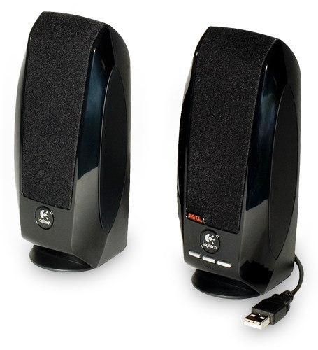 Zestaw głośników Logitech 980-000029 (2.0; kolor czarny) Zestaw głośników Logitech 980-000029 (2.0; kolor czarny)