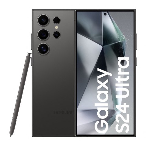 Smartfon Samsung Galaxy S24 Ultra (S928) 12/256GB 6,8" 3120x1440 5000mAh 5G Dual SIM Titanium Black Smartfon Samsung Galaxy S24 Ultra (S928) 12/256GB 6,8" 3120x1440 5000mAh 5G Dual SIM Titanium Black