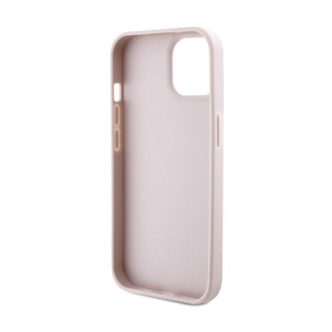 Guess Crossbody 4G Metal Logo - Etui iPhone 15 Plus (różowy) Guess Crossbody 4G Metal Logo - Etui iPhone 15 Plus (różowy)