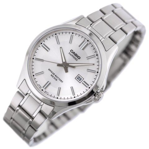 Zegarek Męski Casio MTS-100D-7A+ BOX (zd236b) SZAFIR Zegarek Męski Casio MTS-100D-7A+ BOX (zd236b) SZAFIR