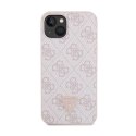 Guess Crossbody 4G Metal Logo - Etui iPhone 13 (różowy)
