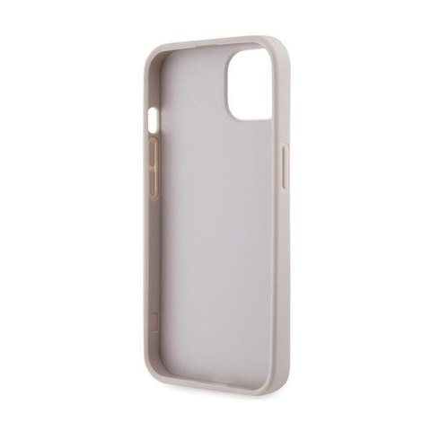 Guess Crossbody 4G Metal Logo - Etui iPhone 14 (różowy) Guess Crossbody 4G Metal Logo - Etui iPhone 14 (różowy)