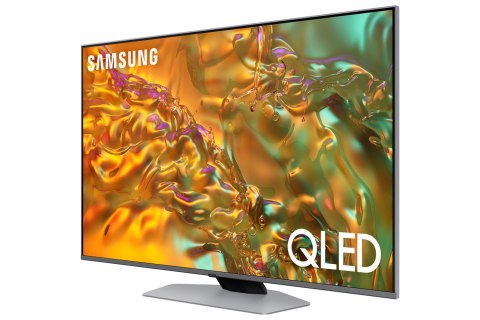 Telewizor Samsung QE50Q80DATXXH QLED 50'' 4K Ultra HD Tizen Dolby Atmos DVB-T2 Srebrny Telewizor Samsung QE50Q80DATXXH QLED 50'' 4K Ultra HD Tizen Dolby Atmos DVB-T2 Srebrny