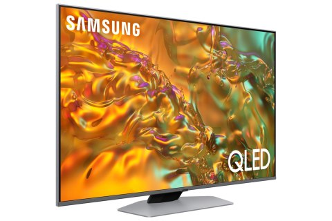 Telewizor Samsung QE50Q80DATXXH QLED 50'' 4K Ultra HD Tizen Dolby Atmos DVB-T2 Srebrny Telewizor Samsung QE50Q80DATXXH QLED 50'' 4K Ultra HD Tizen Dolby Atmos DVB-T2 Srebrny