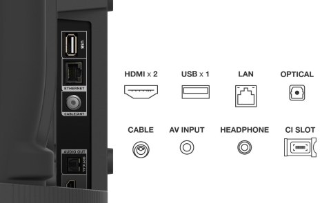 Telewizor TCL 40S5400 LED 40'' Full HD Android Dolby Digital DVB-T2 Srebrny Telewizor TCL 40S5400 LED 40'' Full HD Android Dolby Digital DVB-T2 Srebrny