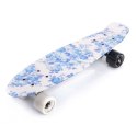 Deskorolka Meteor Flowers White 22608