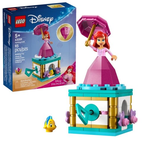 LEGO DISNEY PRINCESS 43259 Wirująca Arielka LEGO DISNEY PRINCESS 43259 Wirująca Arielka