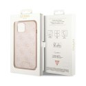 Guess 4G Metal Gold Logo - Etui iPhone 14 Plus (różowy)
