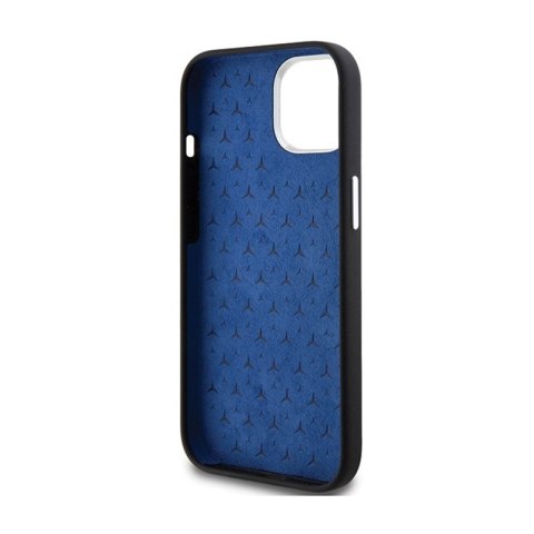 Mercedes Silicone Bicolor MagSafe - Etui iPhone 15 (czarny) Mercedes Silicone Bicolor MagSafe - Etui iPhone 15 (czarny)