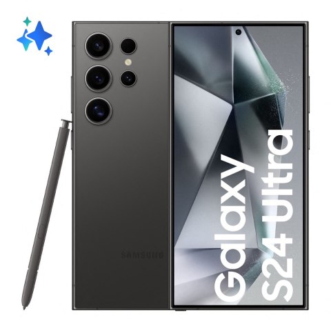 Smartfon Samsung Galaxy S24 Ultra (S928) 12/512GB 6,8" 3120x1440 5000mAh 5G Dual SIM tytan czarny Smartfon Samsung Galaxy S24 Ultra (S928) 12/512GB 6,8" 3120x1440 5000mAh 5G Dual SIM tytan czarny