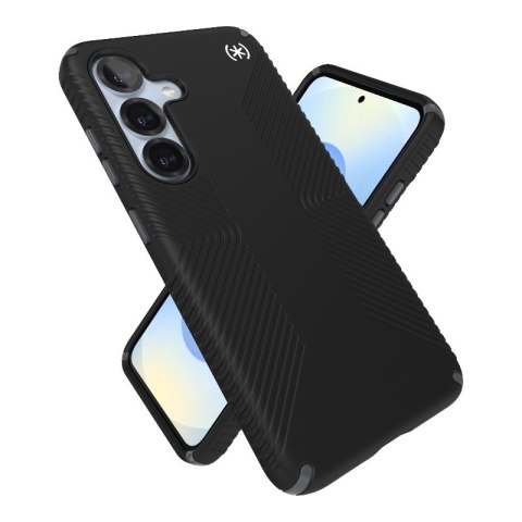 Speck Presidio2 Grip - Etui Samsung Galaxy S25 / S24 (Black/Slate Grey/White) Speck Presidio2 Grip - Etui Samsung Galaxy S25 / S24 (Black/Slate Grey/White)